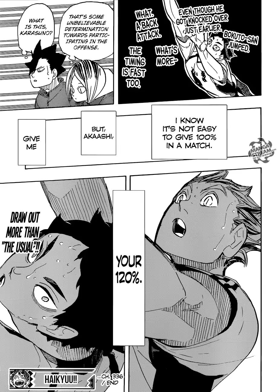 Haikyuu!! - Chapter 336: The Place Monsters Go