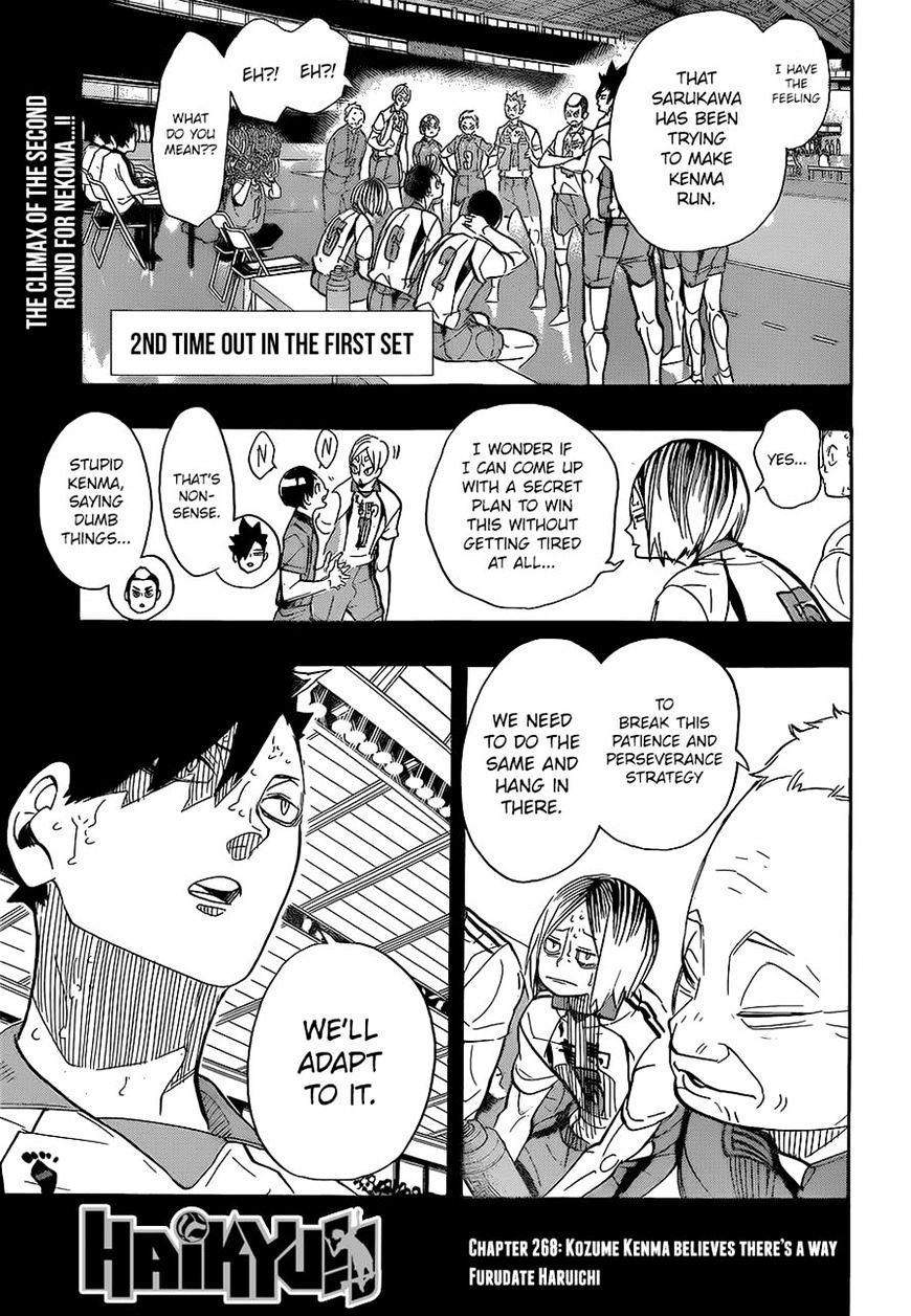 Haikyuu!! - Chapter 268