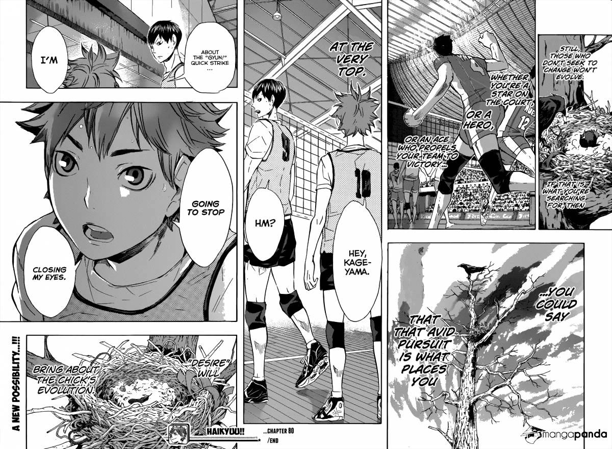 Haikyuu!! - Chapter 80