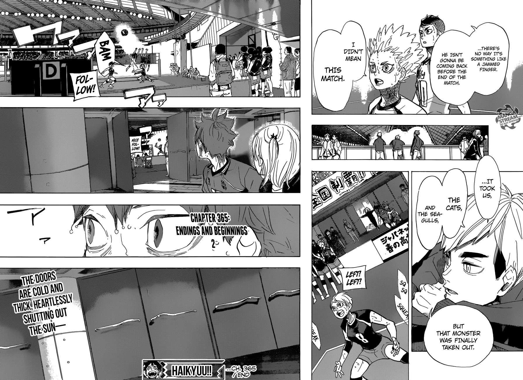 Haikyuu!! - Chapter 365: Endings And Beginnings 2