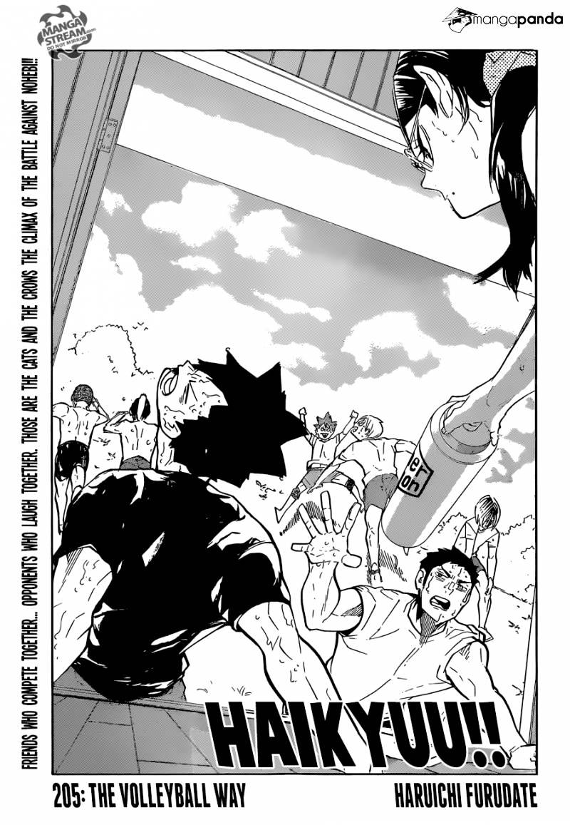 Haikyuu!! - Chapter 205