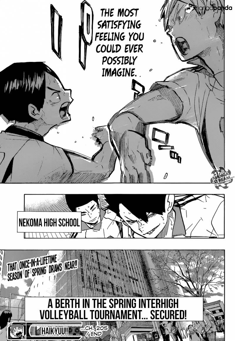 Haikyuu!! - Chapter 205