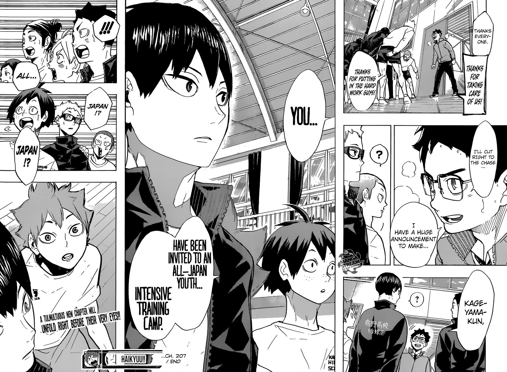 Haikyuu!! - Chapter 207