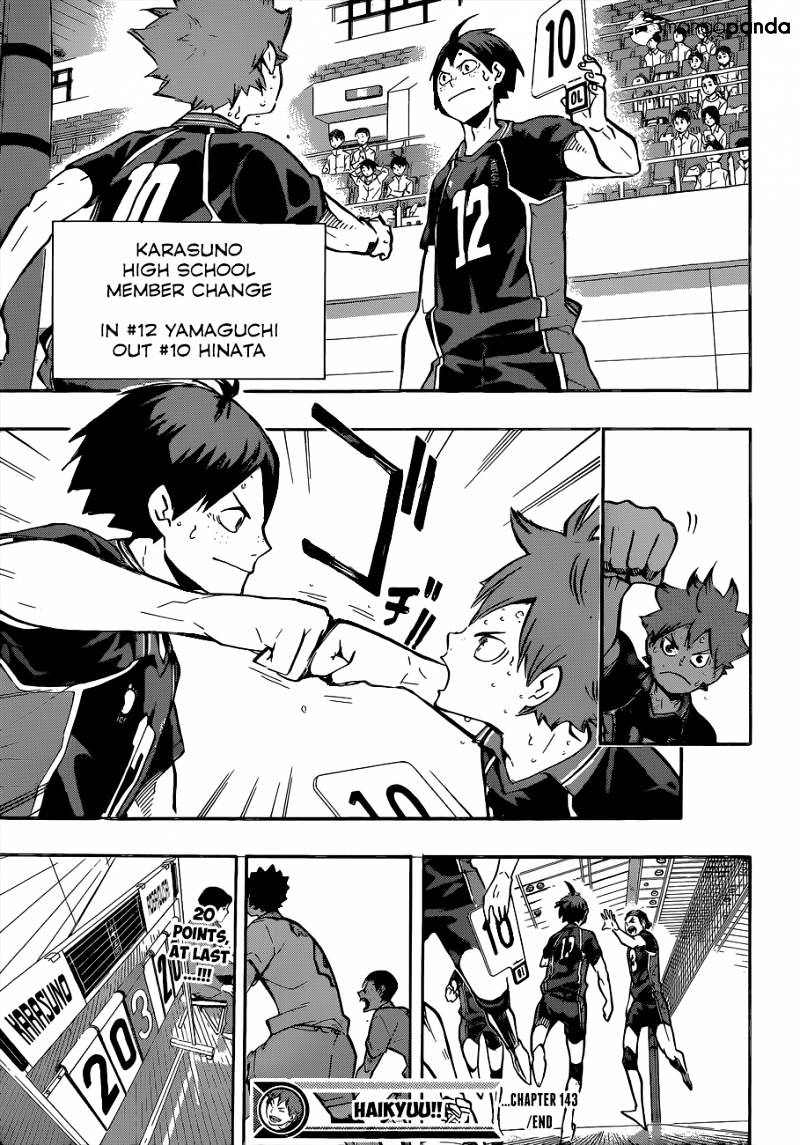 Haikyuu!! - Chapter 143