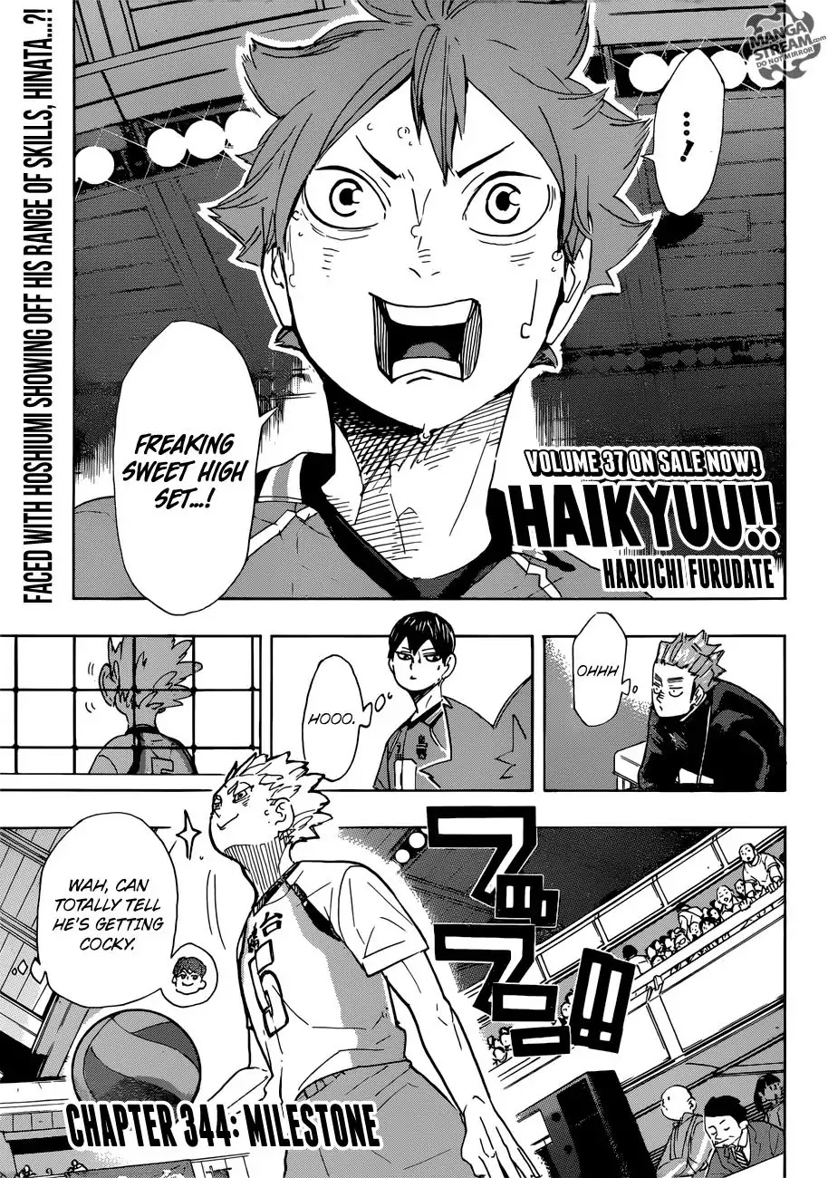 Haikyuu!! - Chapter 344: Milestone