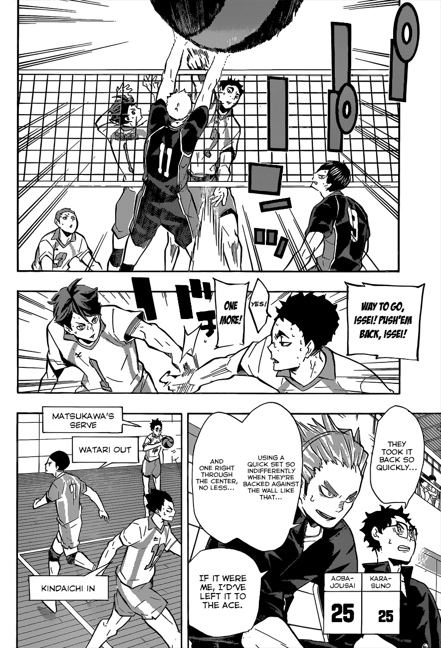 Haikyuu!! - Chapter 138: The Ultimate Attack, The Serve