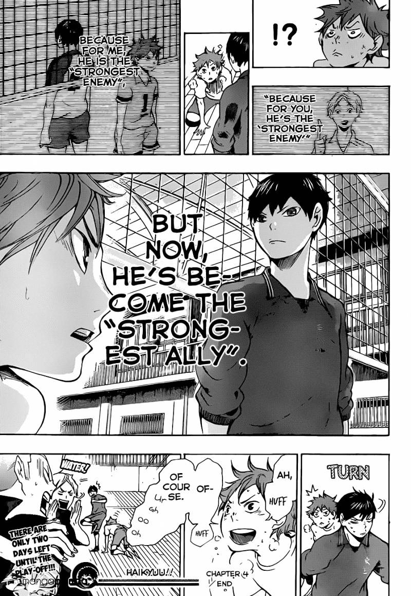 Haikyuu!! - Chapter 4 : The Strongest Ally