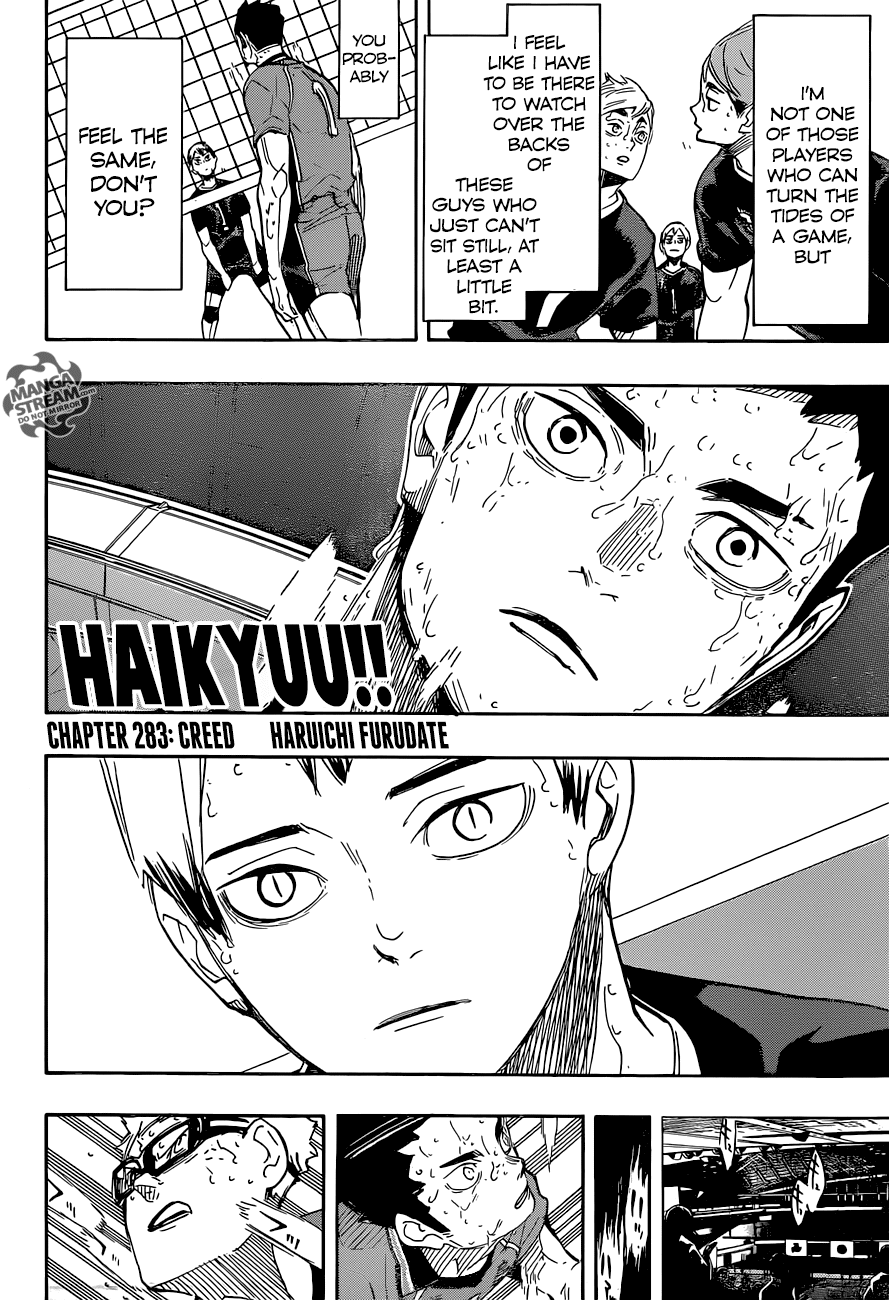 Haikyuu!! - Chapter 283