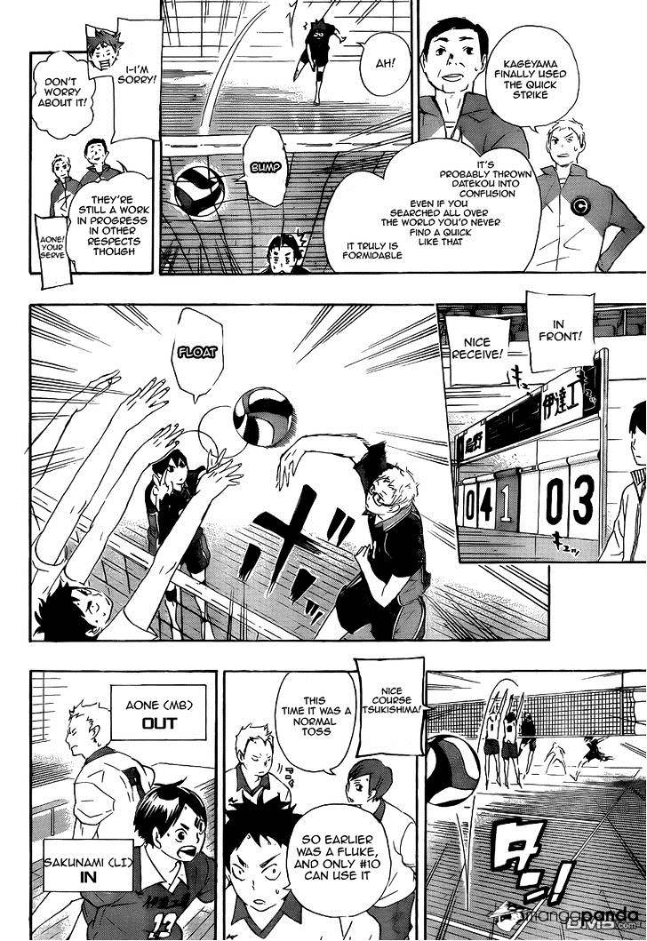 Haikyuu!! - Chapter 43 : Oddball Quick Strike