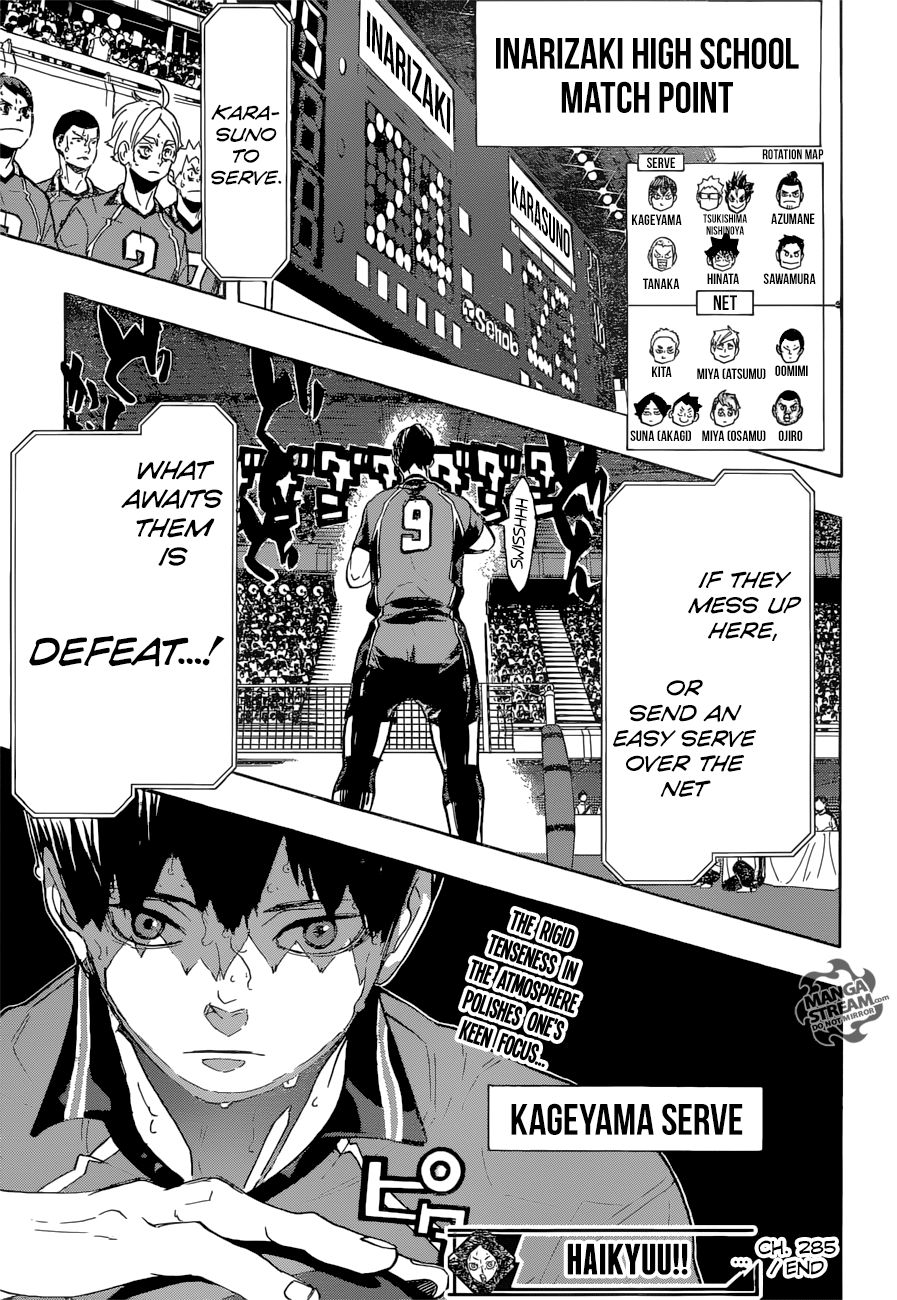 Haikyuu!! - Chapter 285