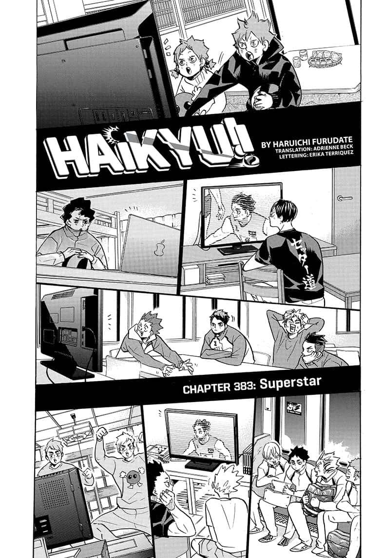 Haikyuu!! - Chapter 383