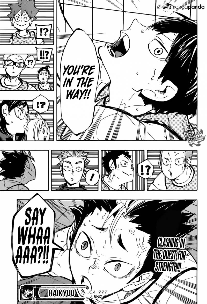 Haikyuu!! - Chapter 222