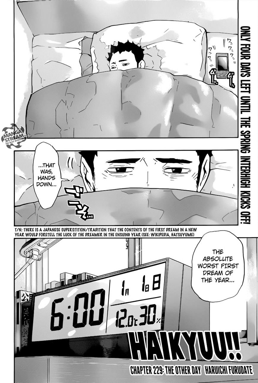 Haikyuu!! - Chapter 229