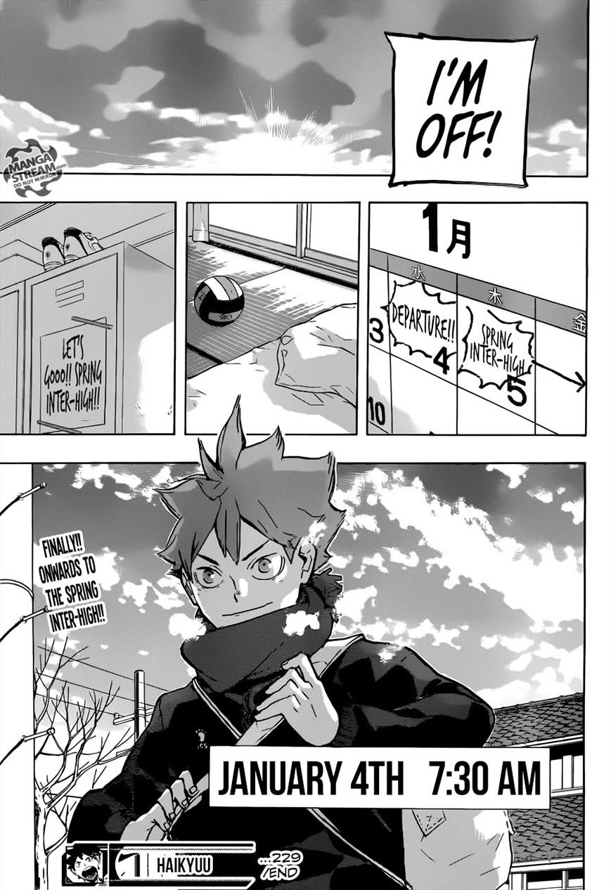 Haikyuu!! - Chapter 229