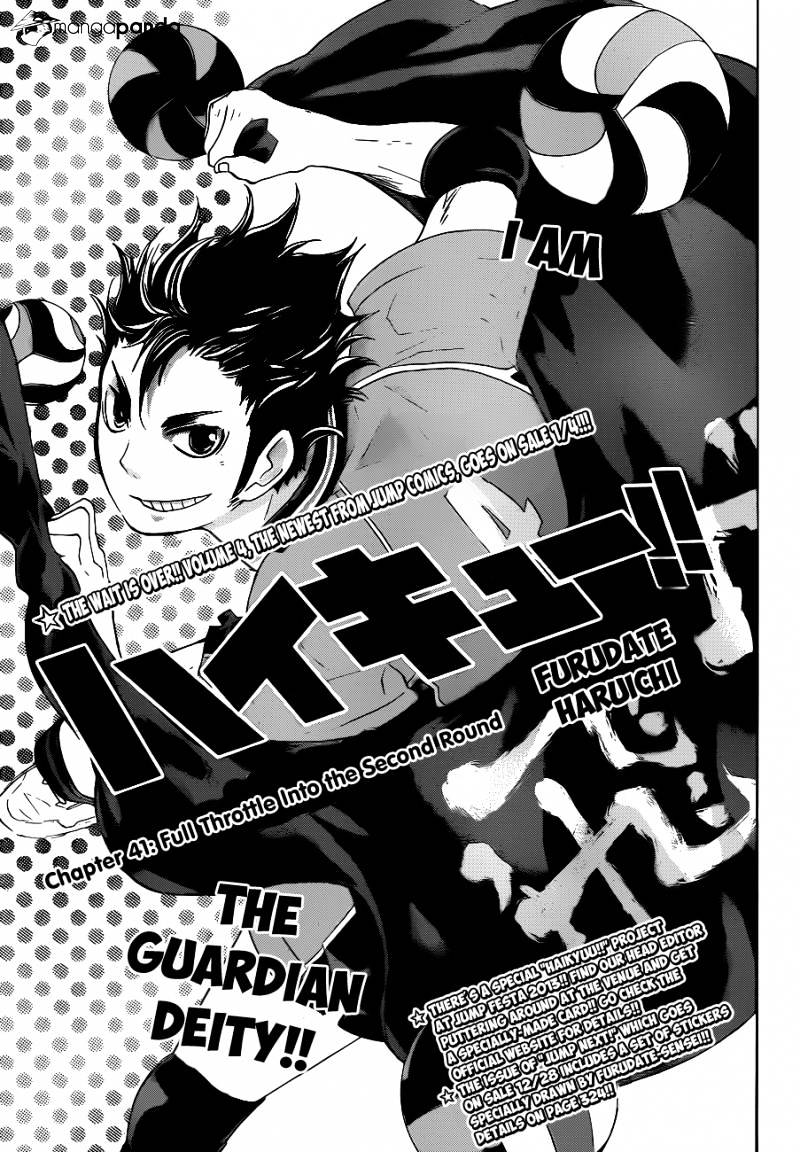 Haikyuu!! - Chapter 41 : Full Throttle Into 2Nd Round