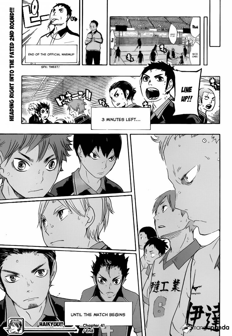 Haikyuu!! - Chapter 41 : Full Throttle Into 2Nd Round