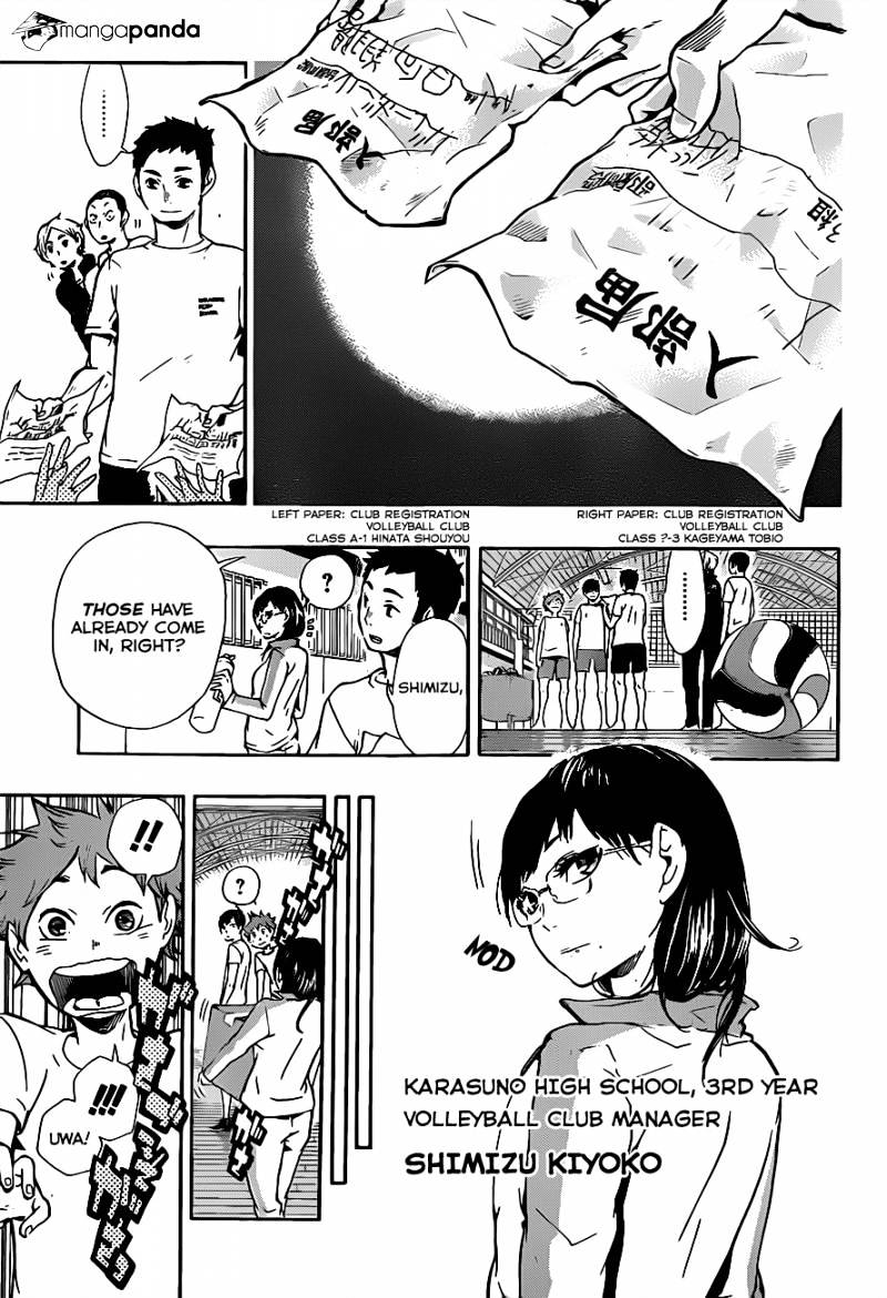 Haikyuu!! - Chapter 9 : Combo Formed