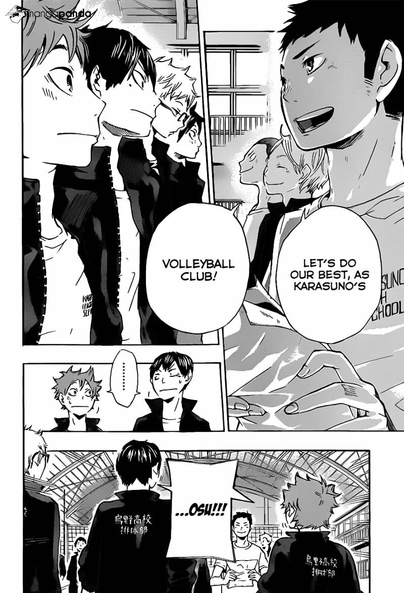 Haikyuu!! - Chapter 9 : Combo Formed