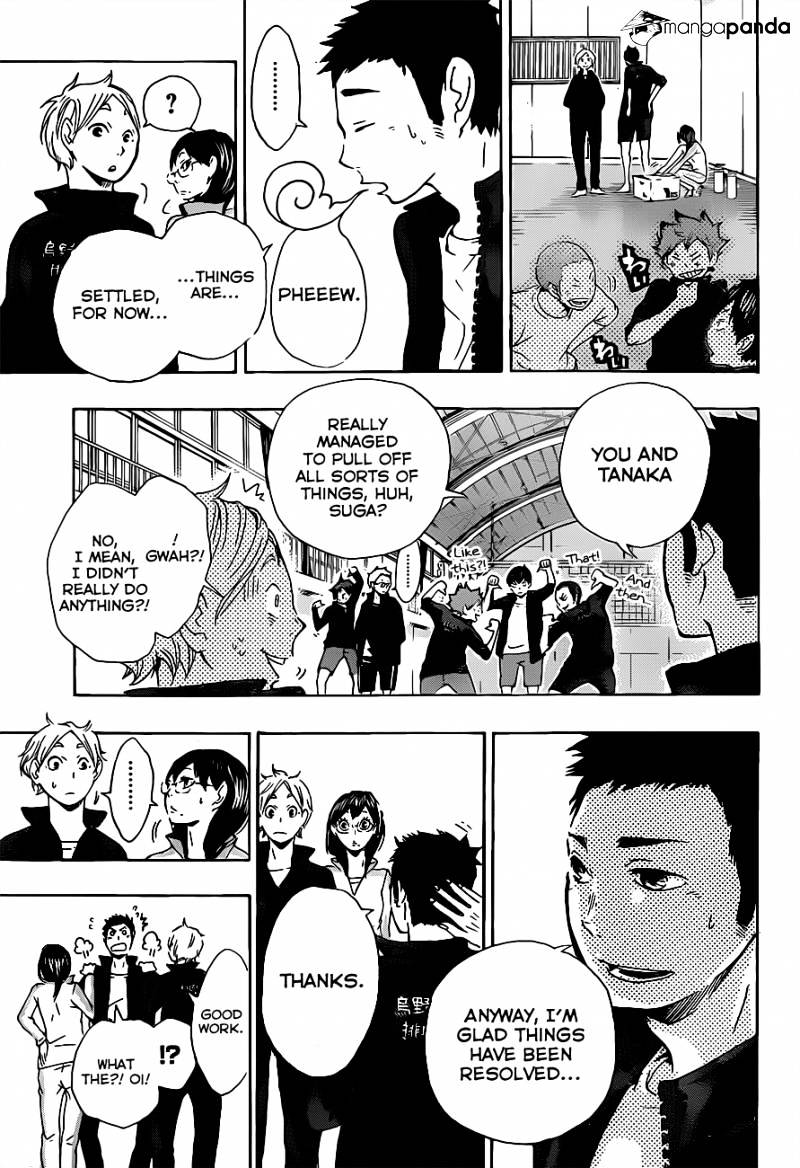 Haikyuu!! - Chapter 9 : Combo Formed