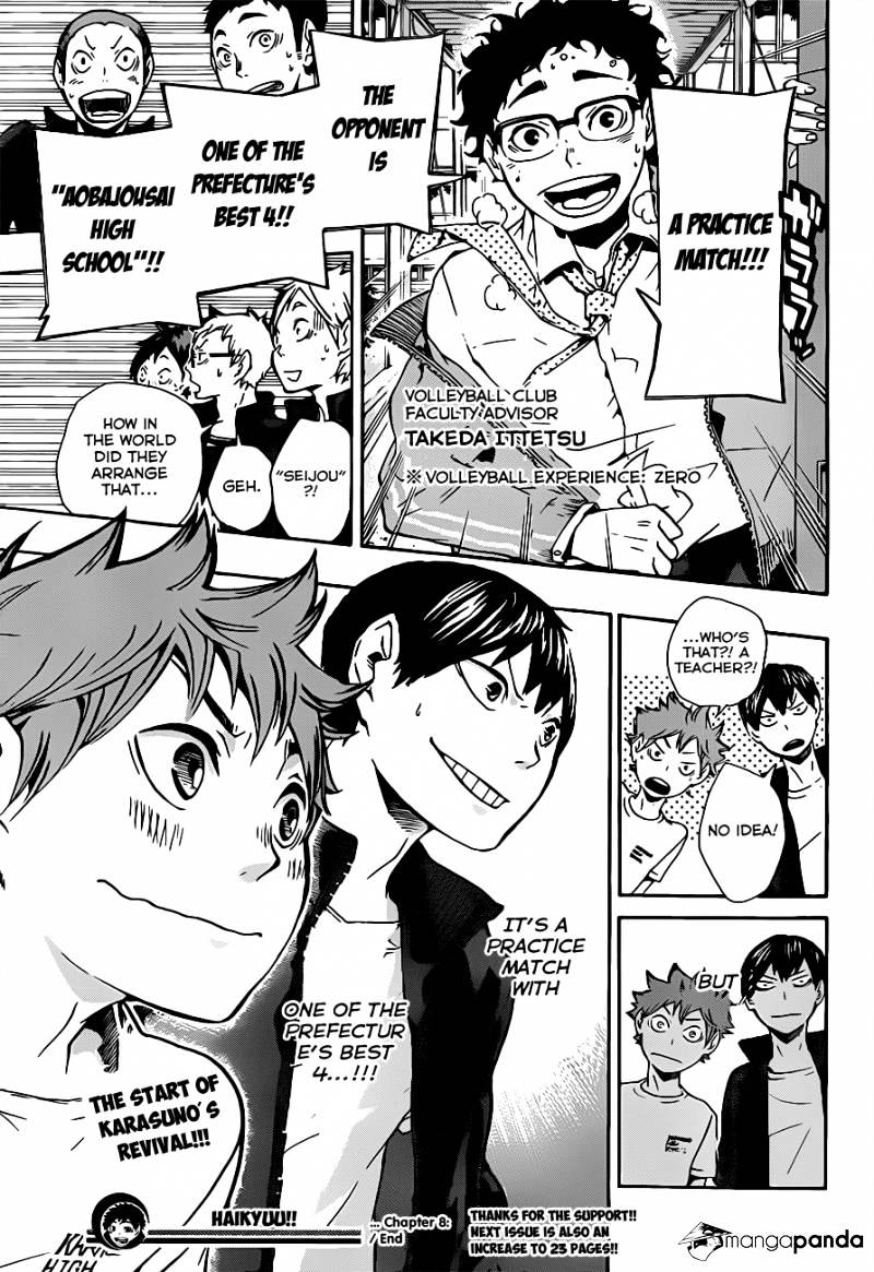 Haikyuu!! - Chapter 9 : Combo Formed