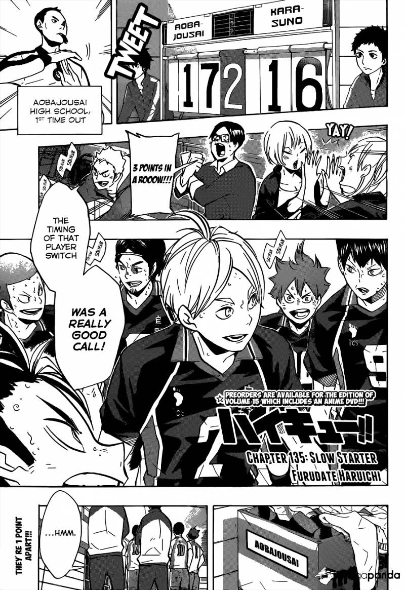 Haikyuu!! - Chapter 135