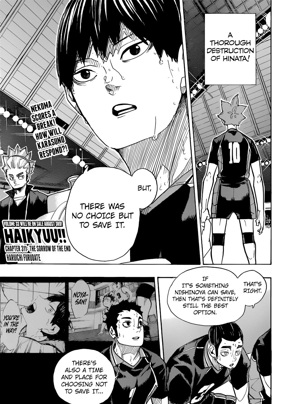 Haikyuu!! - Chapter 311