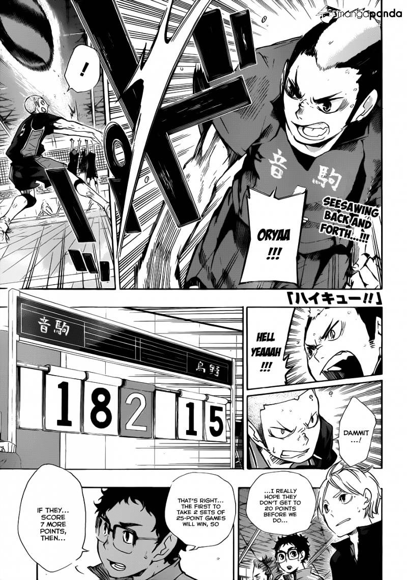 Haikyuu!! - Chapter 32 : An Adult Cat And A Crow Chick