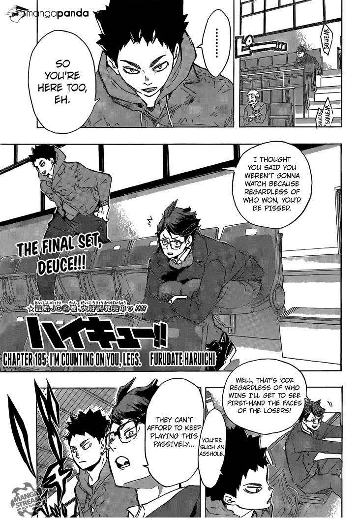 Haikyuu!! - Chapter 185