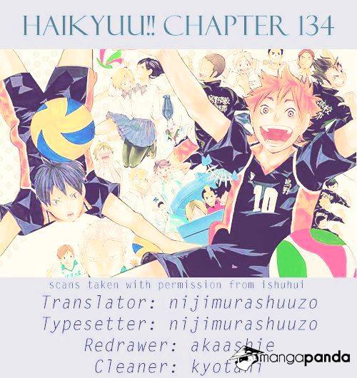 Haikyuu!! - Chapter 134