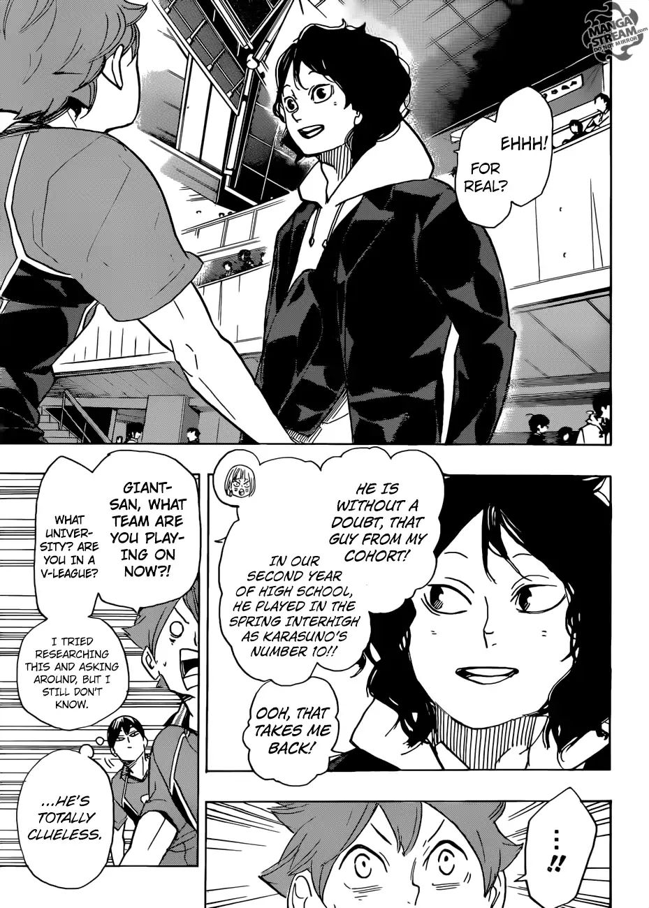 Haikyuu!! - Chapter 338: The Decider Match For The Little Giant