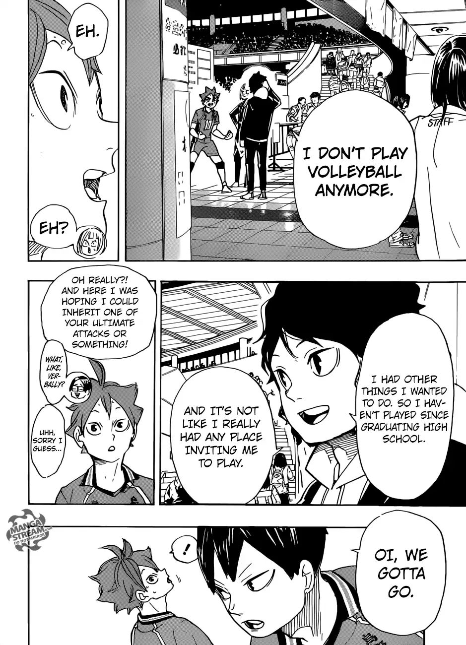 Haikyuu!! - Chapter 338: The Decider Match For The Little Giant