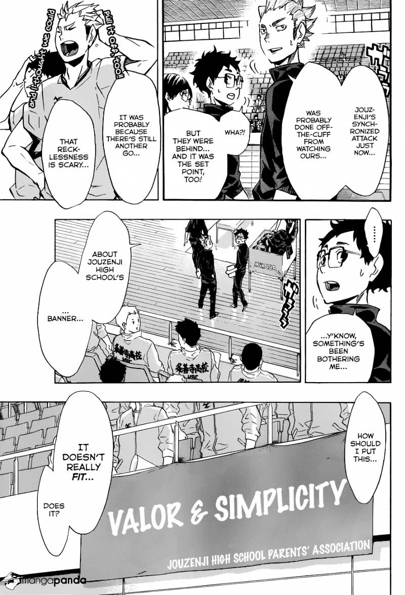 Haikyuu!! - Chapter 112