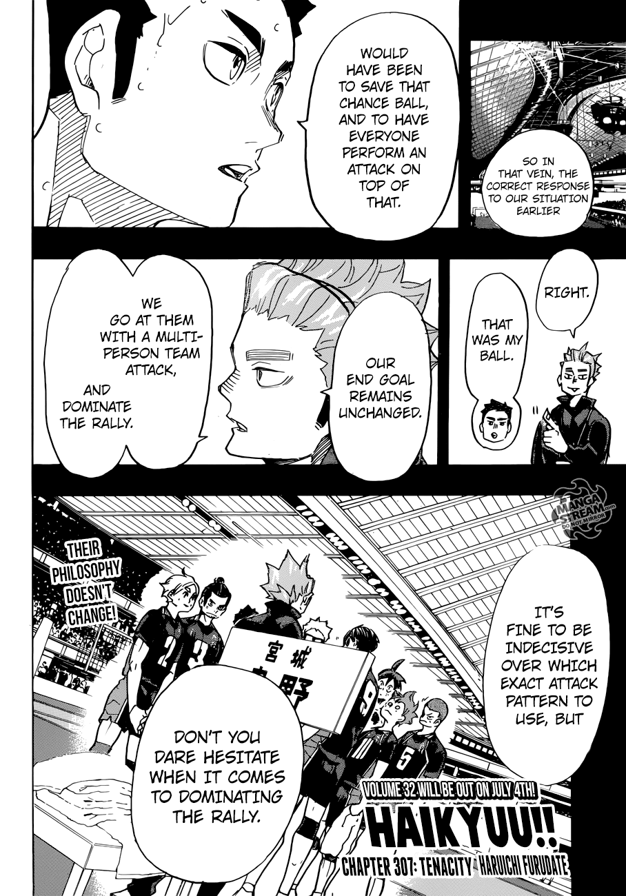 Haikyuu!! - Chapter 307