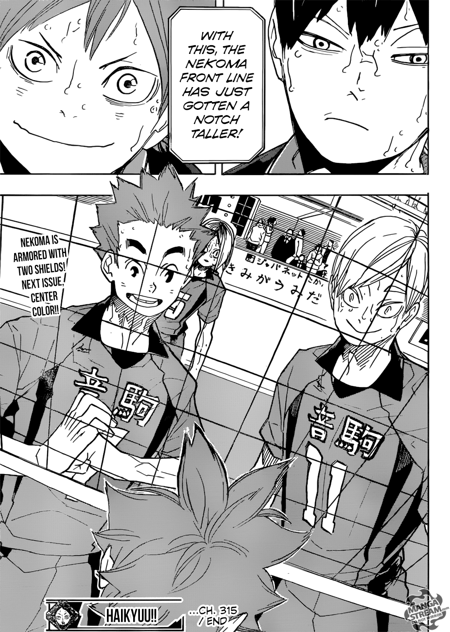 Haikyuu!! - Chapter 315