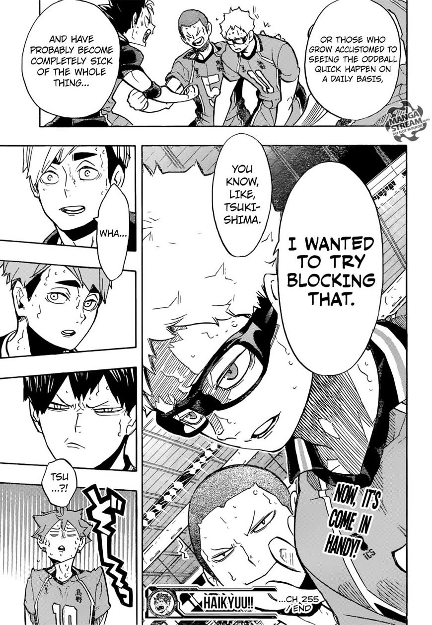 Haikyuu!! - Chapter 255