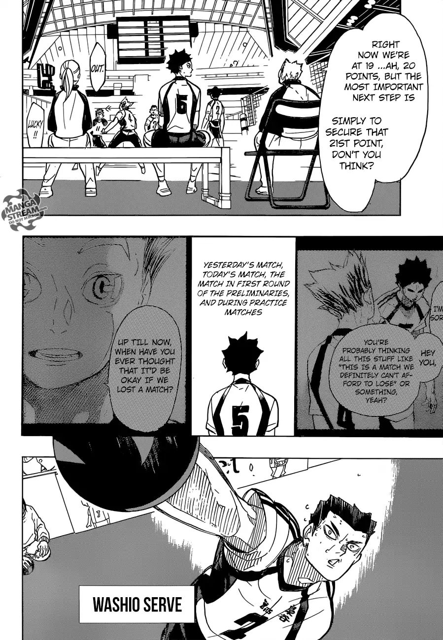 Haikyuu!! - Chapter 333: Task Focus