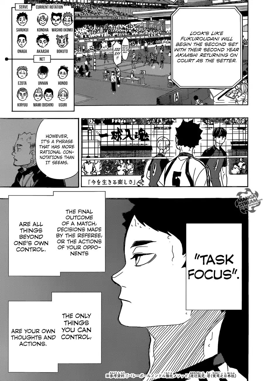 Haikyuu!! - Chapter 333: Task Focus