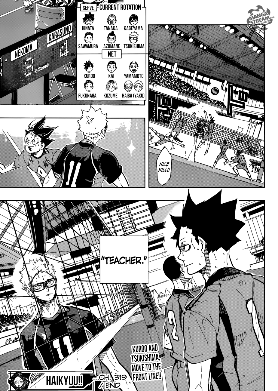 Haikyuu!! - Chapter 319