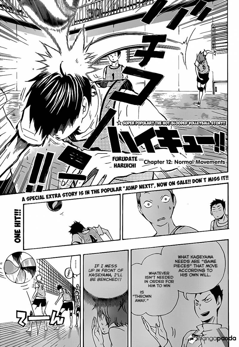 Haikyuu!! - Chapter 12 : Normal Movements