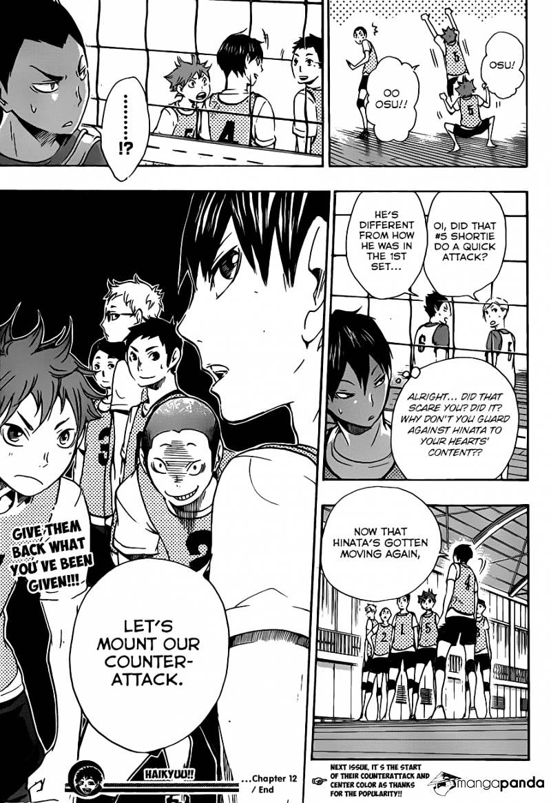 Haikyuu!! - Chapter 12 : Normal Movements