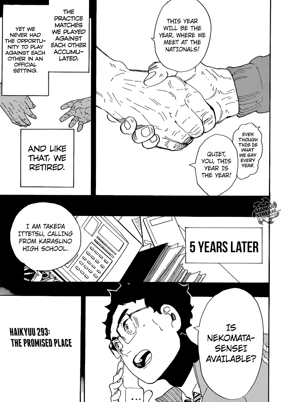 Haikyuu!! - Chapter 293