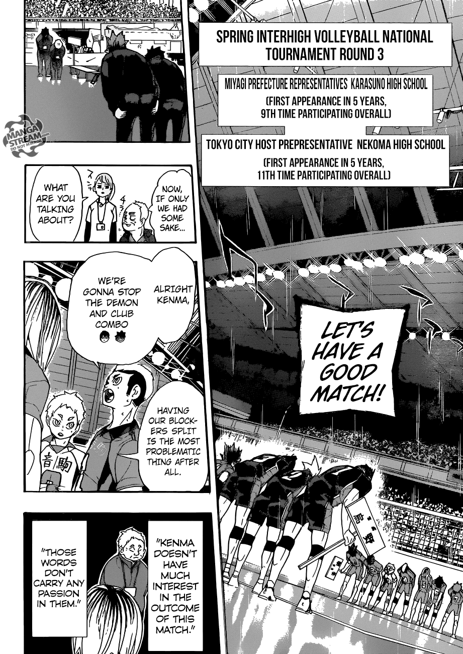 Haikyuu!! - Chapter 293