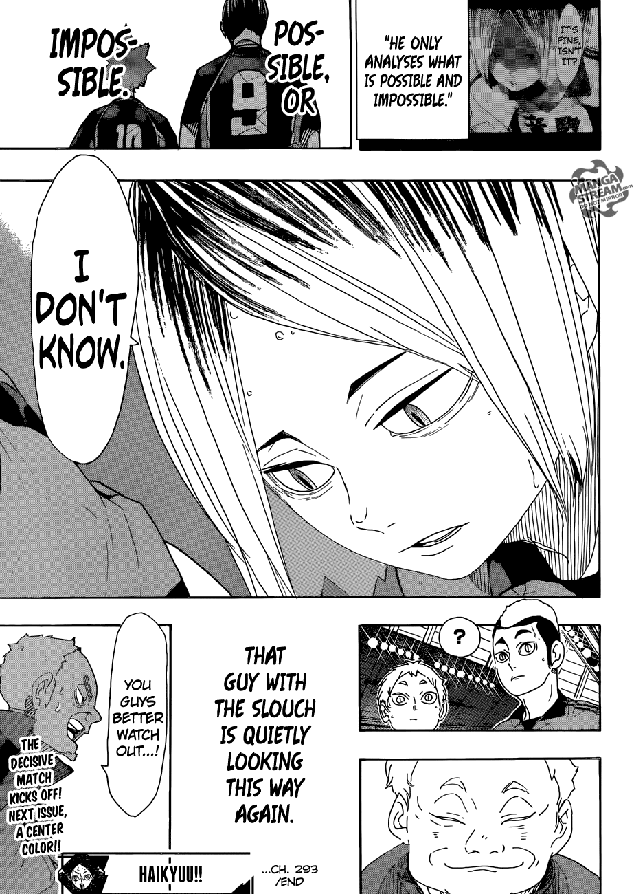 Haikyuu!! - Chapter 293