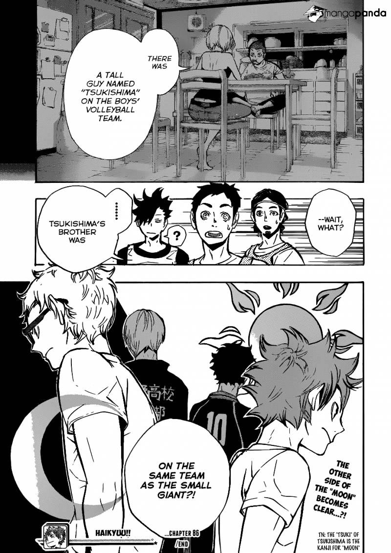 Haikyuu!! - Chapter 86