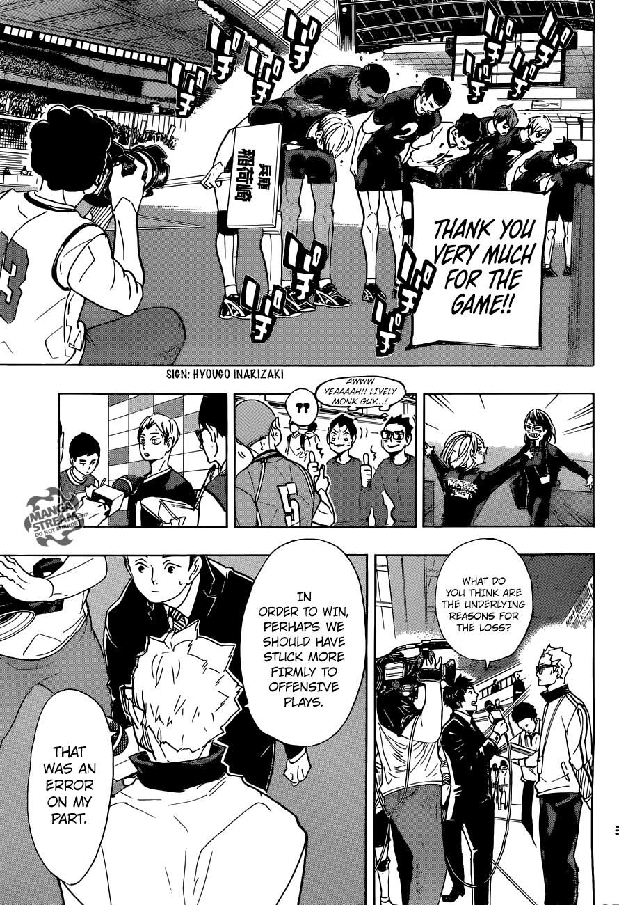 Haikyuu!! - Chapter 291