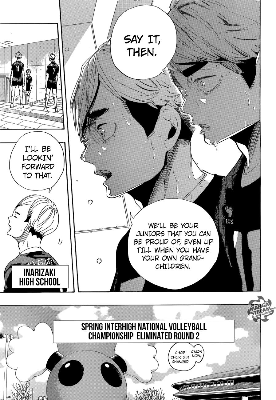 Haikyuu!! - Chapter 291