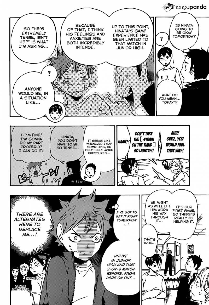 Haikyuu!! - Chapter 10 : The Strain On The Timit