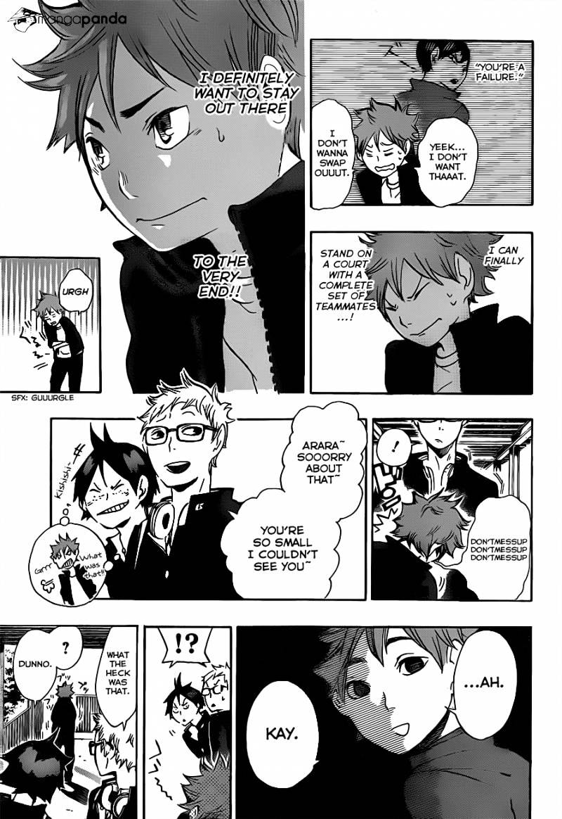 Haikyuu!! - Chapter 10 : The Strain On The Timit