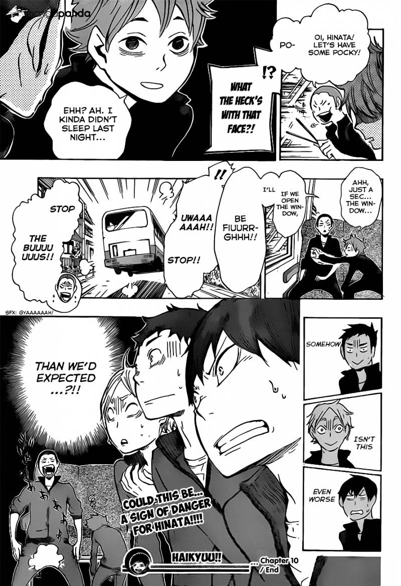 Haikyuu!! - Chapter 10 : The Strain On The Timit