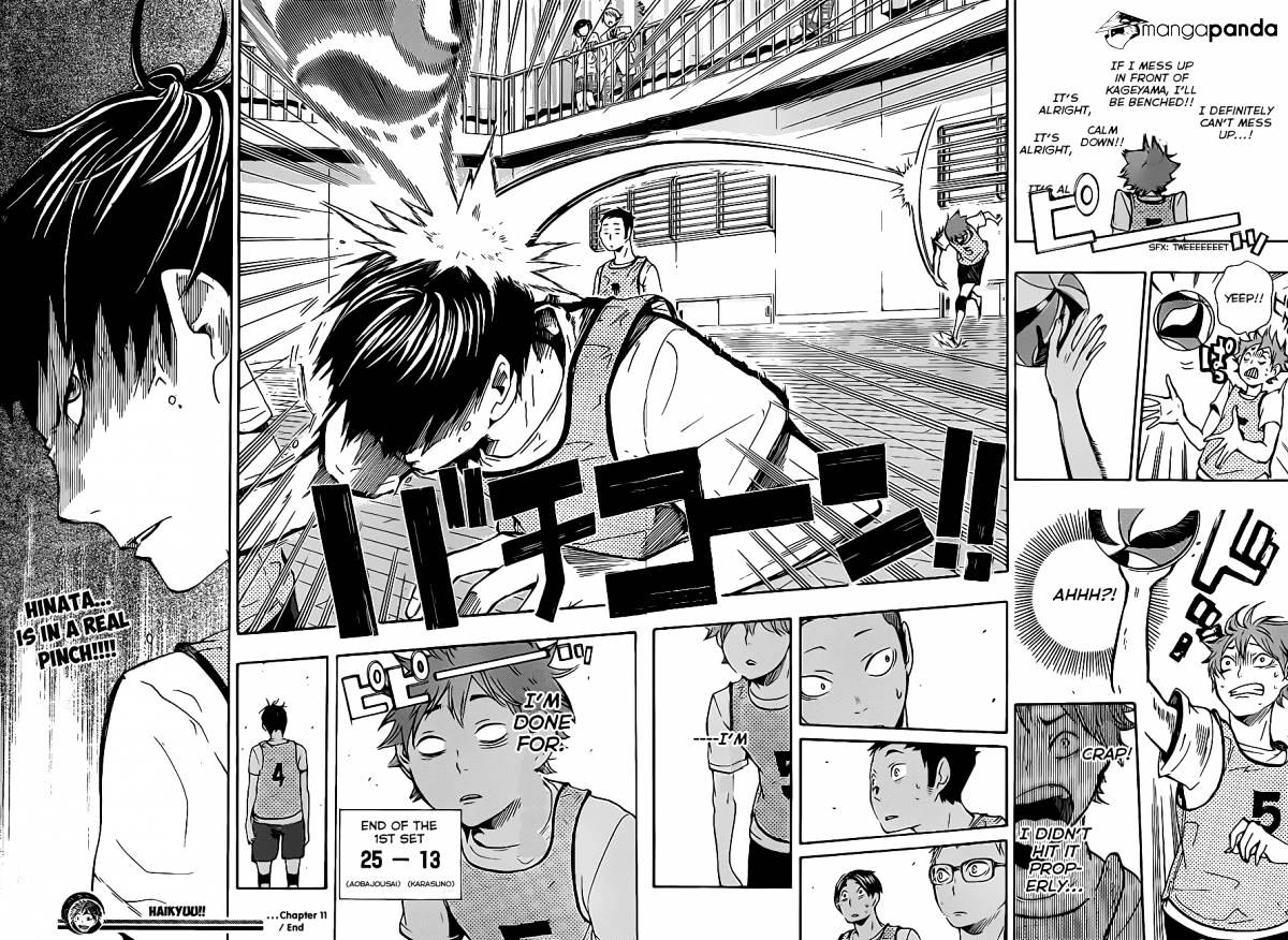 Haikyuu!! - Chapter 11 : A "Reunion" And A "Utter Failure"